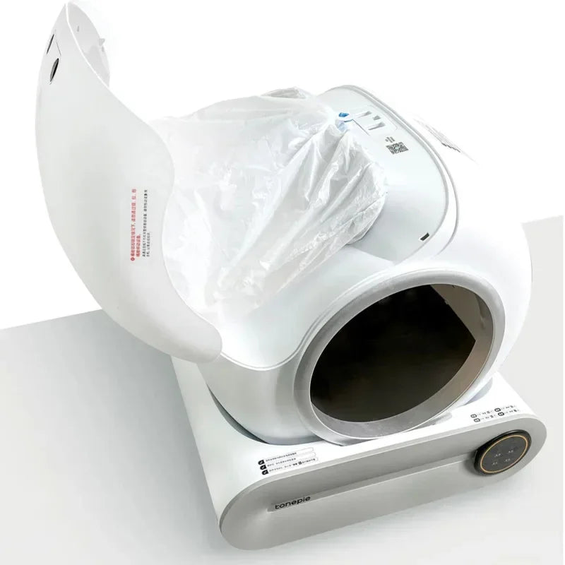 TONEPIE Cat Litter Box Liners – Easy Pull & Tie Waste Bags (470×450mm)