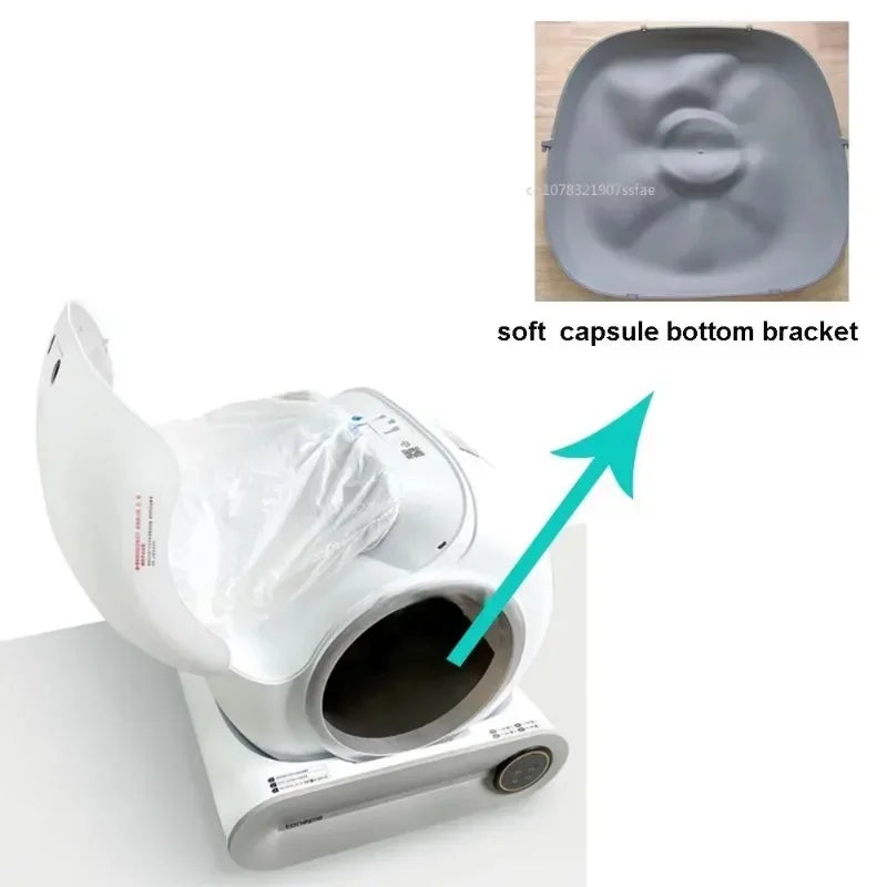 TONEPIE Cat Litter Box Liners – Easy Pull & Tie Waste Bags (470×450mm)