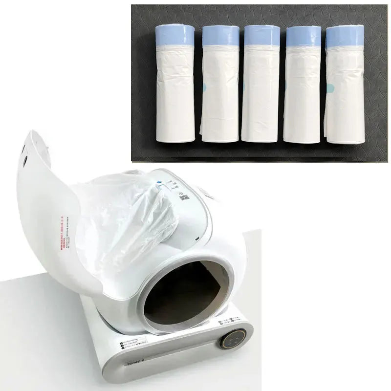 TONEPIE Cat Litter Box Liners – Easy Pull & Tie Waste Bags (470×450mm)