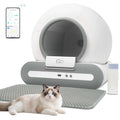 Smart Self-Cleaning Cat Litter Box with Odor Control